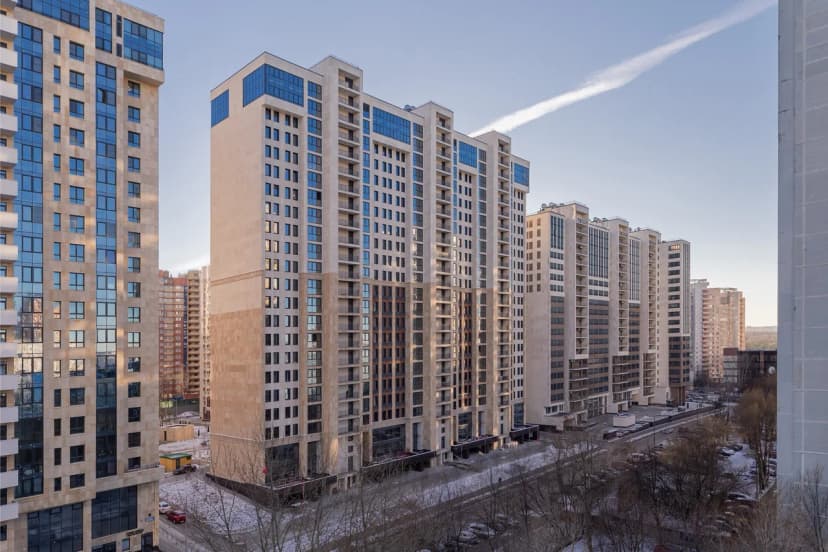 Residential Complex "Quarter 38A" - facade finishing